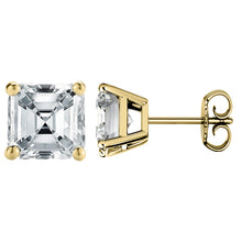 14 KARAT YELLOW GOLD ASSCHER 2.00 C.T.W