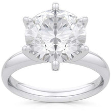 Classic Wedding Engagement Ring - Choose 14k, 18k or Platinum