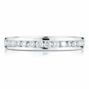 Classic Wedding Engagement Ring - Choose 14k, 18k or Platinum