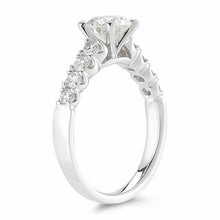 Classic Wedding Engagement Ring - Choose 14k, 18k or Platinum