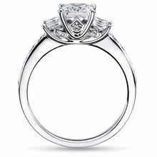 Classic Wedding Engagement Ring - Choose 14k, 18k or Platinum