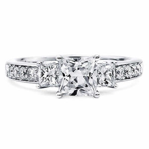 Classic Wedding Engagement Ring - Choose 14k, 18k or Platinum