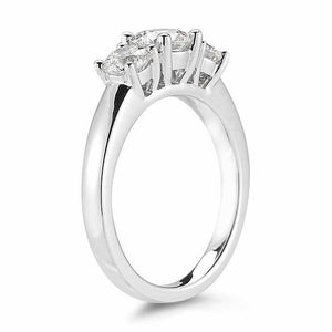 Classic Wedding Engagement Ring - Choose 14k, 18k or Platinum