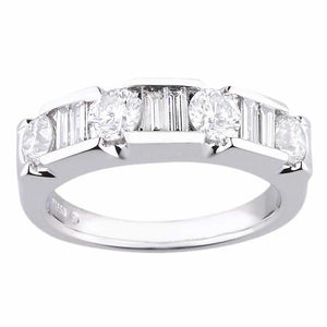 Classic Wedding Engagement Ring - Choose 14k, 18k or Platinum