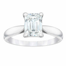 Classic Wedding Engagement Ring - Choose 14k, 18k or Platinum