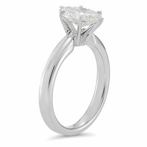 Classic Wedding Engagement Ring - Choose 14k, 18k or Platinum