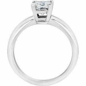 Classic Wedding Engagement Ring - Choose 14k, 18k or Platinum