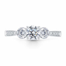 Classic Wedding Engagement Ring - Choose 14k, 18k or Platinum