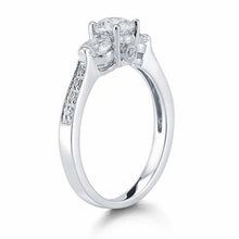 Classic Wedding Engagement Ring - Choose 14k, 18k or Platinum