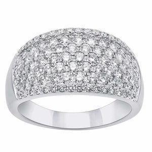 Classic Wedding Engagement Ring - Choose 14k, 18k or Platinum