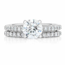 Classic Wedding Engagement Ring - Choose 14k, 18k or Platinum