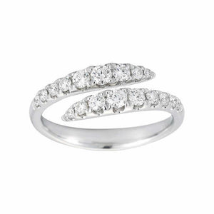 Classic Wedding Engagement Ring - Choose 14k, 18k or Platinum