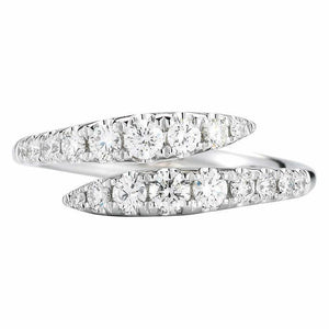 Classic Wedding Engagement Ring - Choose 14k, 18k or Platinum