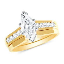 Classic Wedding Engagement Ring - Choose 14k, 18k or Platinum