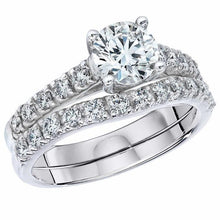 Classic Wedding Engagement Ring - Choose 14k, 18k or Platinum