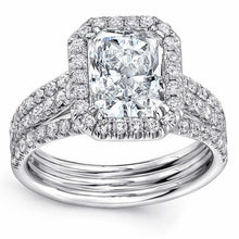 Classic Wedding Engagement Ring - Choose 14k, 18k or Platinum