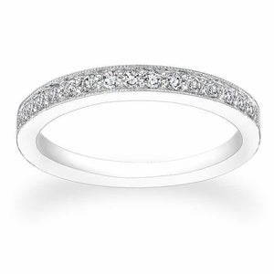 Classic Wedding Engagement Ring - Choose 14k, 18k or Platinum