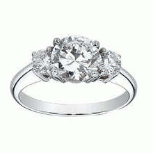 Classic Wedding Engagement Ring - Choose 14k, 18k or Platinum