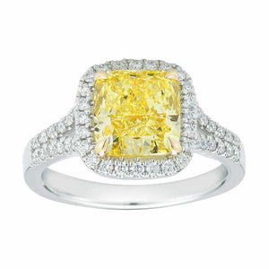 Classic Wedding Engagement Ring - Choose 14k, 18k or Platinum