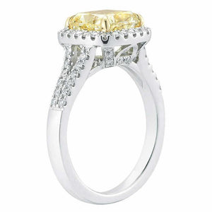 Classic Wedding Engagement Ring - Choose 14k, 18k or Platinum