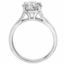 Classic Wedding Engagement Ring - Choose 14k, 18k or Platinum