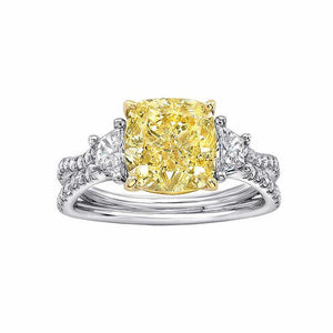 Classic Wedding Engagement Ring - Choose 14k, 18k or Platinum