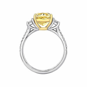 Classic Wedding Engagement Ring - Choose 14k, 18k or Platinum