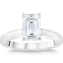 Classic Wedding Engagement Ring - Choose 14k, 18k or Platinum