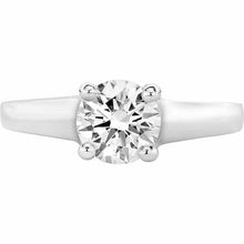 Classic Wedding Engagement Ring - Choose 14k, 18k or Platinum