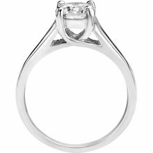 Classic Wedding Engagement Ring - Choose 14k, 18k or Platinum