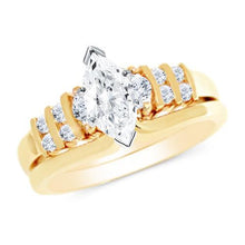 Classic Wedding Engagement Ring - Choose 14k, 18k or Platinum