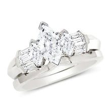 Classic Wedding Engagement Ring - Choose 14k, 18k or Platinum