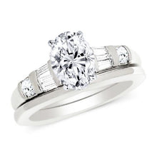 Classic Wedding Engagement Ring - Choose 14k, 18k or Platinum