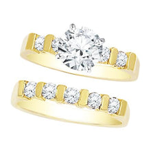 Classic Wedding Engagement Ring - Choose 14k, 18k or Platinum