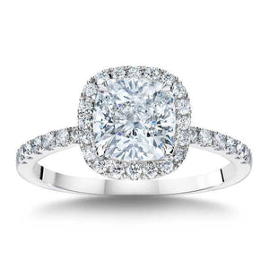 Classic Wedding Engagement Ring - Choose 14k, 18k or Platinum